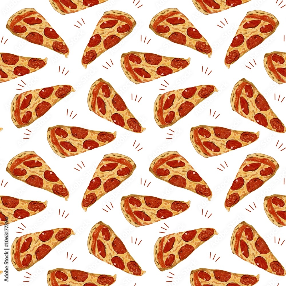 Food seamless pattern, food pattern, Pizza illustration, Pizza pattern, kitchen design, scrapbooking, wallpaper, seamless pattern Food seamless pattern, food pattern, Pizza illustration, Pizza pattern, kitchen design, scrapbooking, wallpaper, seamless pattern