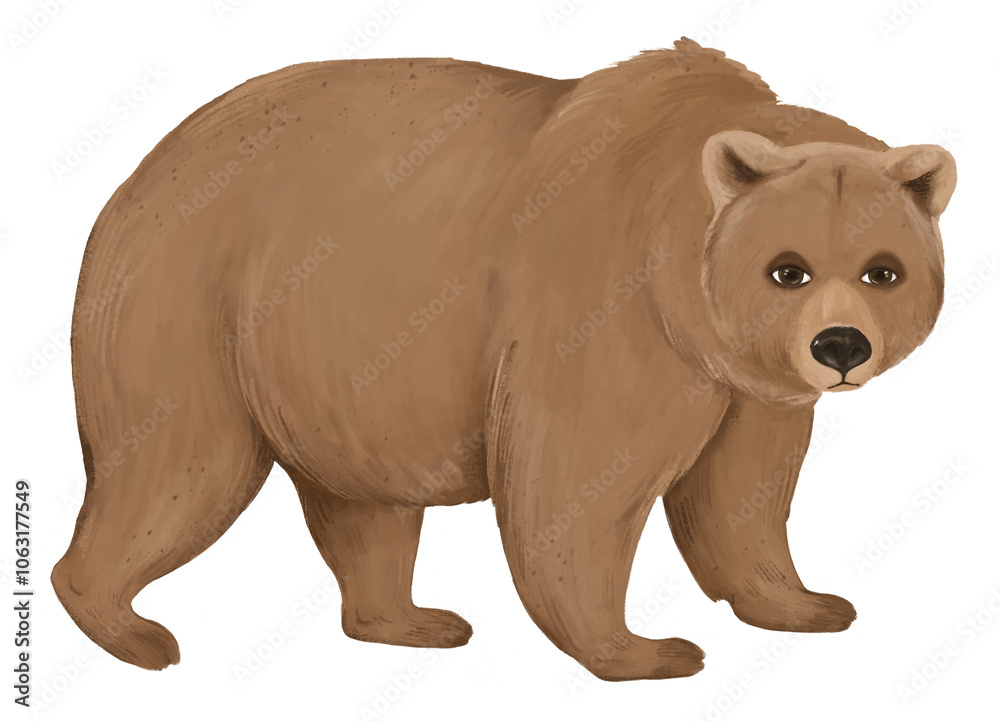 Tired bear png sticker, animal illustration, transparent background Tired bear png sticker, animal illustration, transparent background