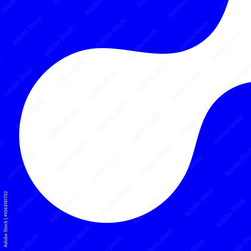 Blue abstract geometric png frame, transparent design Blue abstract geometric png frame, transparent design