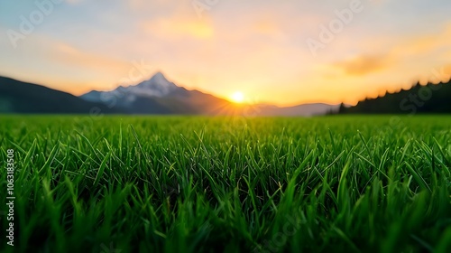 Lush alpine meadow carpeted with a vibrant array of wildflowers set against the majestic backdrop of the towering Matterhorn mountain range in the Swiss Alps