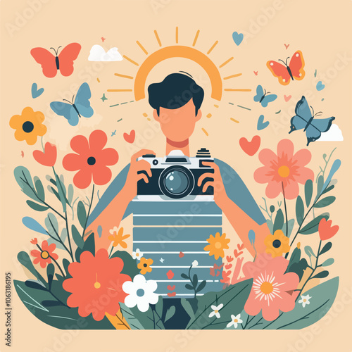 photographer illustration