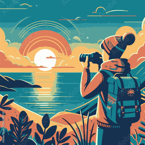 photographer illustration