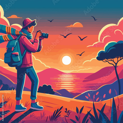 photographer illustration