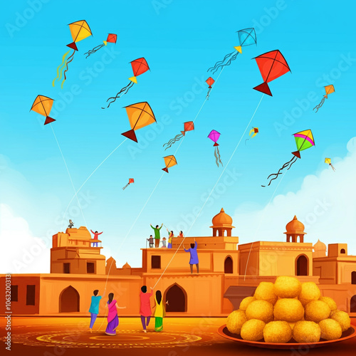 Vibrant Makar Sankranti kit...