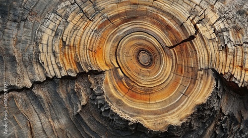 Tree Trunk Close Up