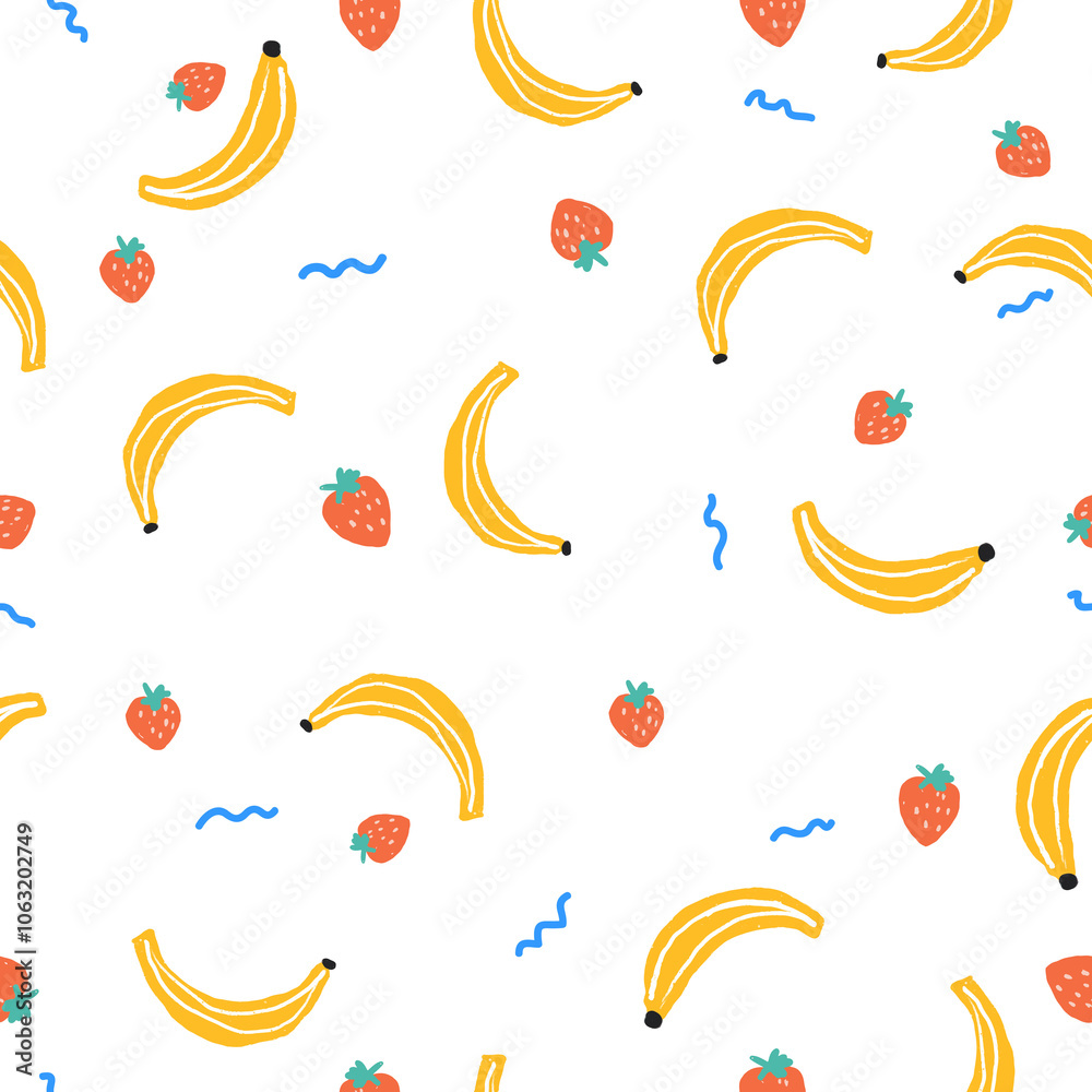 PNG transparent background, cute fruit seamless pattern PNG transparent background, cute fruit seamless pattern