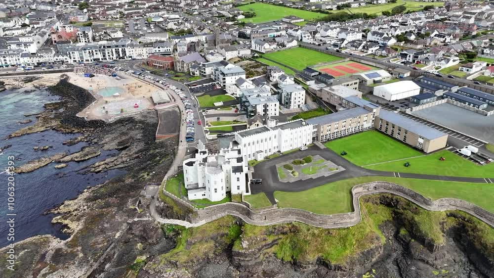 Portstewart près de Coleraine en Irlande du Nord 