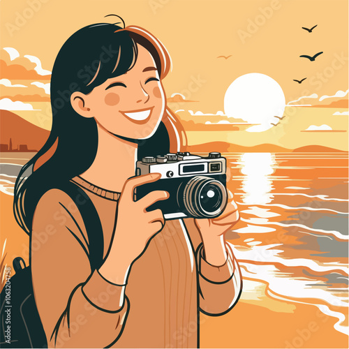 photographer illustration