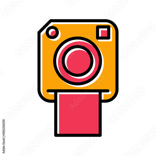 Vintage Cameras Vector Icon