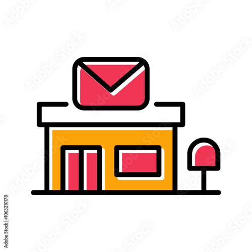 Post Office Vector Icon