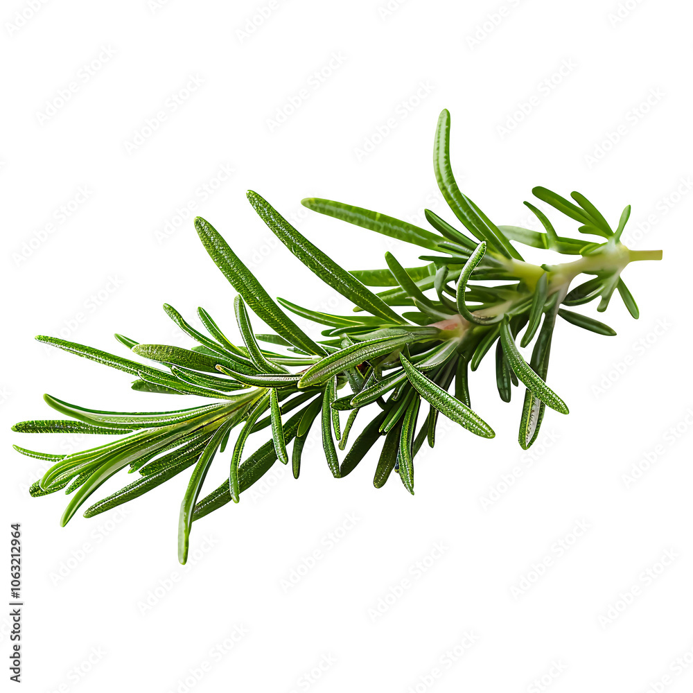 Fototapeta premium Fresh green rosemary close-up, seasoning