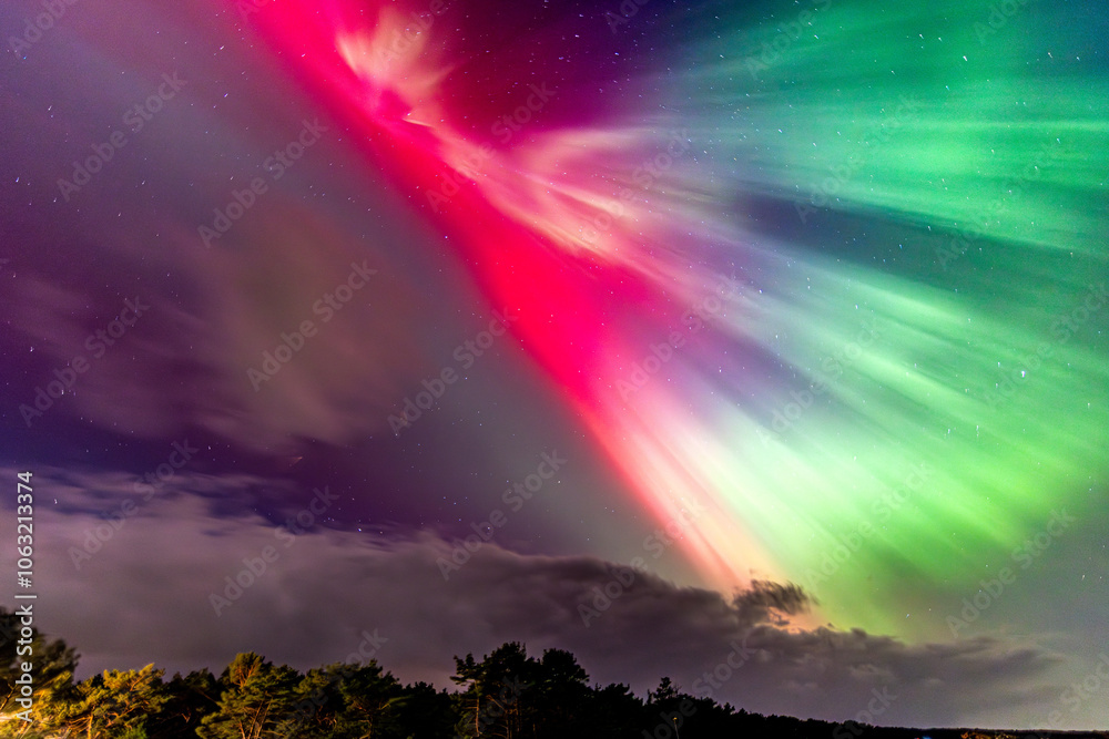 Fototapeta premium polarlicht