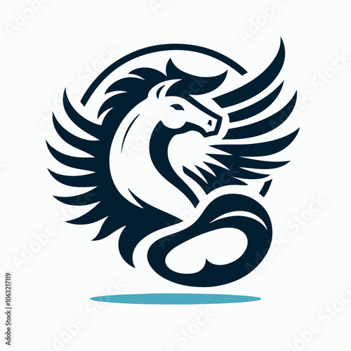 pegasus logo illustration