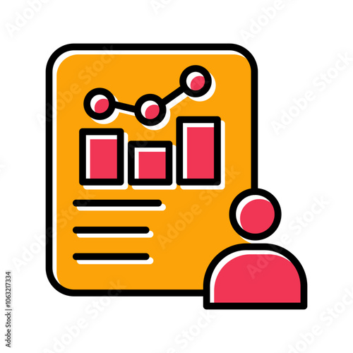 Engagement Metrics Vector Icon