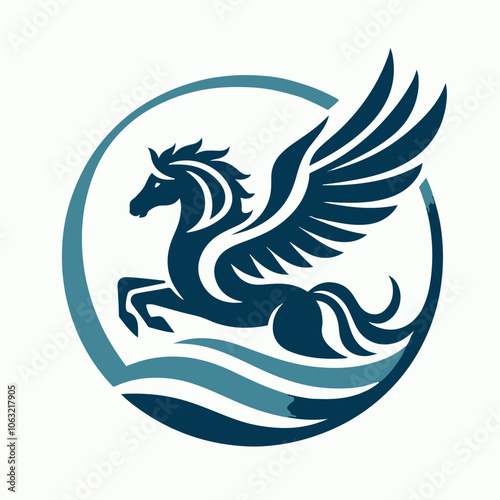 pegasus logo illustration