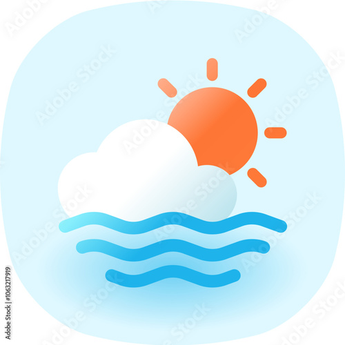 cloudy sun