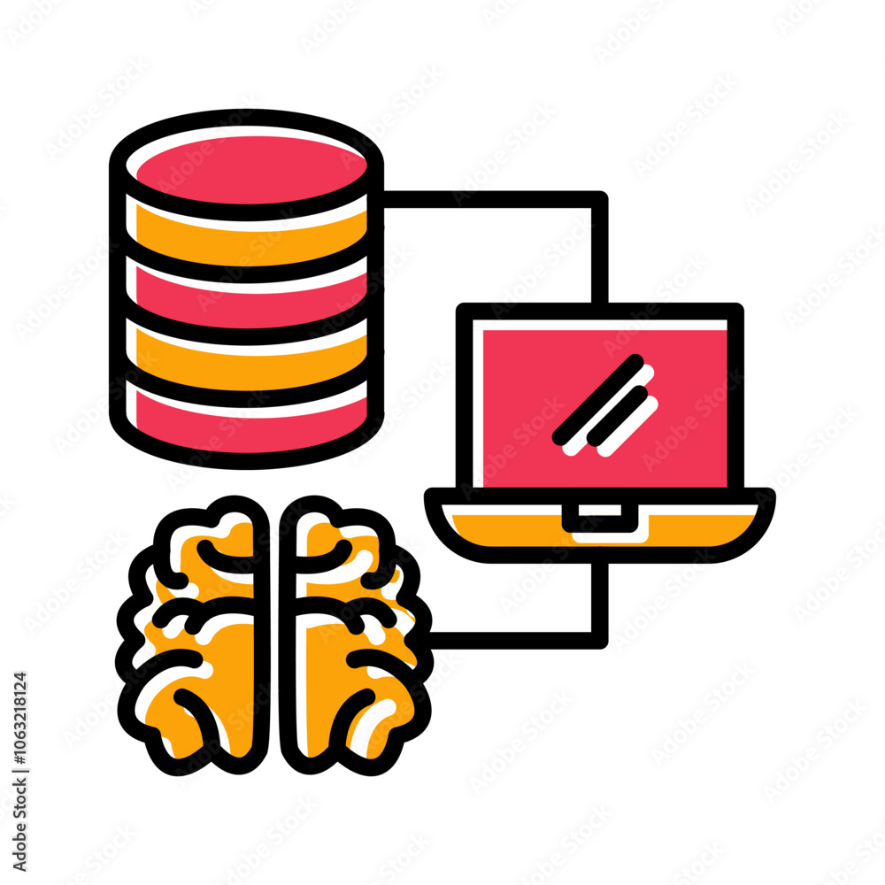 Big Data Vector Icon