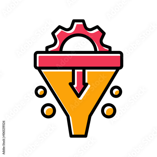 Conversion Rate Vector Icon