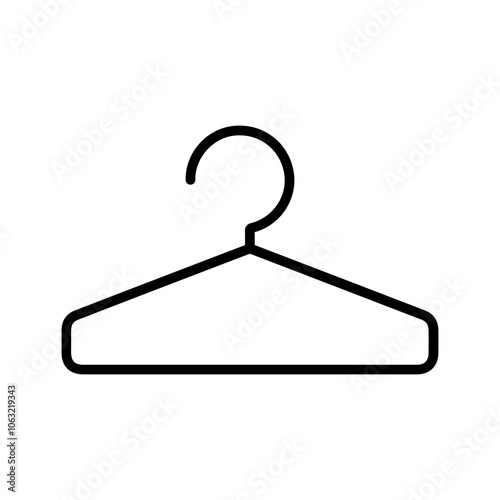 Cute Hangers Vector Icon