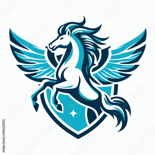 pegasus logo illustration
