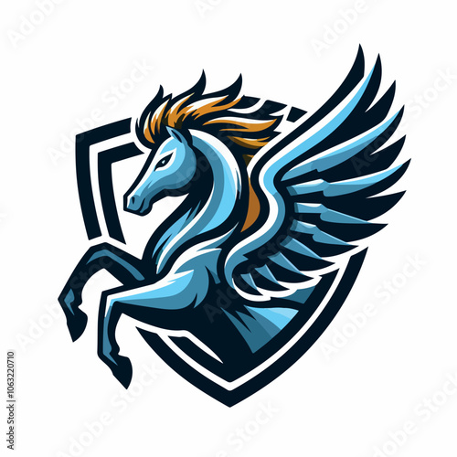 pegasus logo illustration