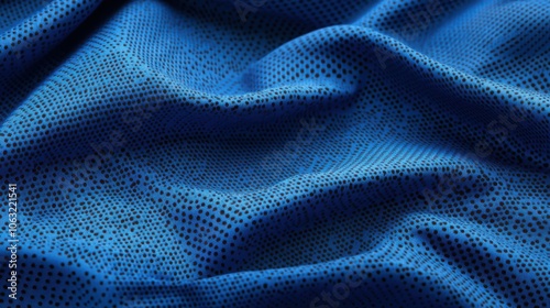 Blue sports clothing fabric football shirt jersey texture