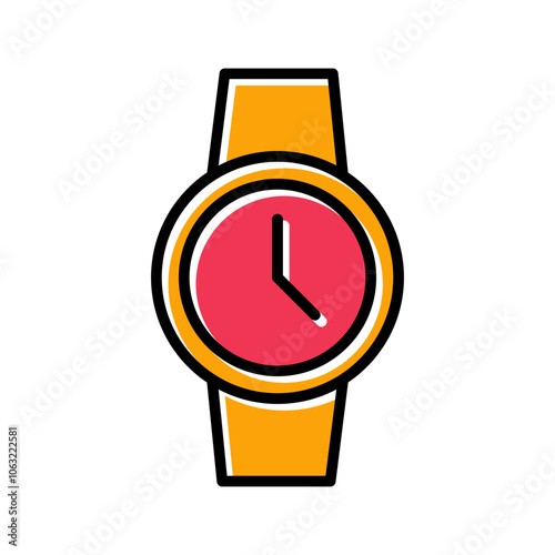 Wristwatch Vector Icon