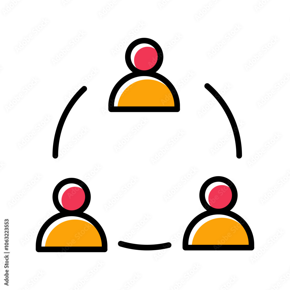 Editorial Team Vector Icon Editorial Team Vector Icon