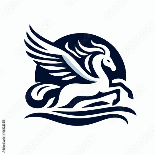 pegasus logo illustration