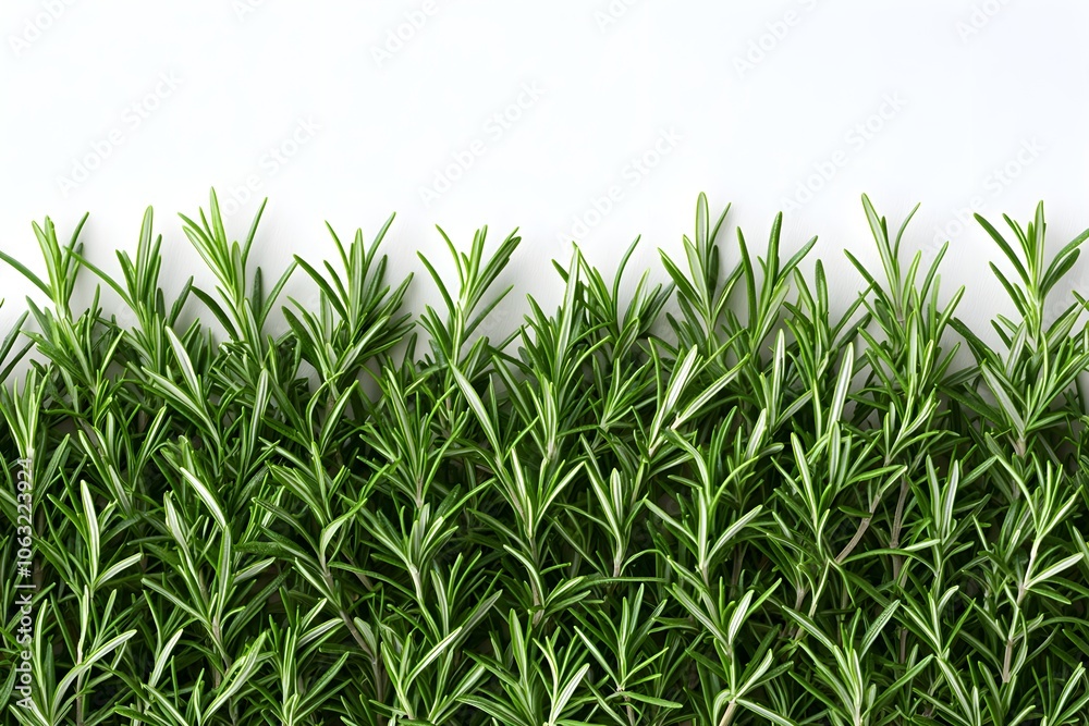 Obraz premium a realistic asparagus tip close-up, vibrant green, intricate detail, photorealistic, isolated on white background