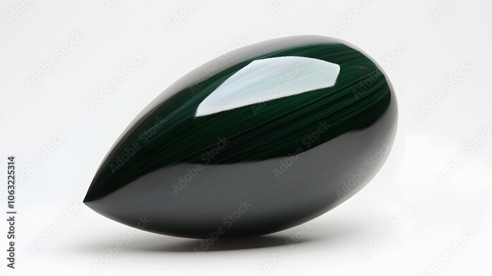 a realistic green pumpkin seed, textured surface, natural green tones, photorealistic, isolated on white background a realistic green pumpkin seed, textured surface, natural green tones, photorealistic, isolated on white background