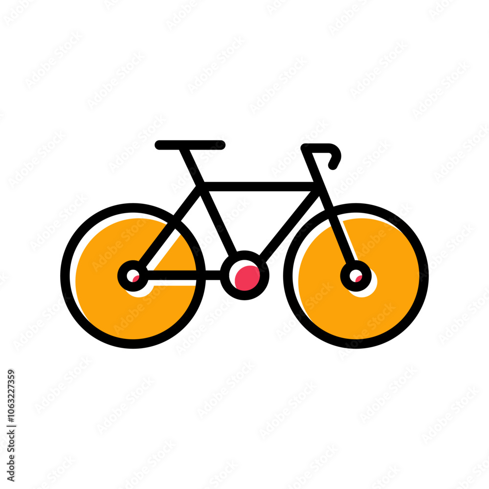 Bicyclist Vector Icon Bicyclist Vector Icon