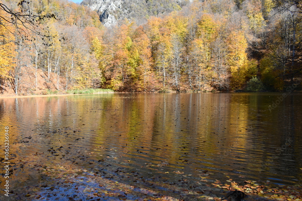 Fototapeta premium Beautiful mountain lake