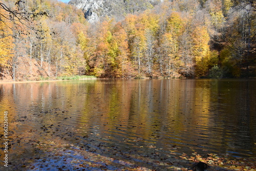 Beautiful mountain lake