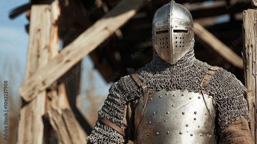 Mighty Viking Warrior Defending Fortress with Determination - Ultra-Detailed Historical Image of Nordic Guardian Mighty Viking Warrior Defending Fortress with Determination - Ultra-Detailed Historical Image of Nordic Guardian