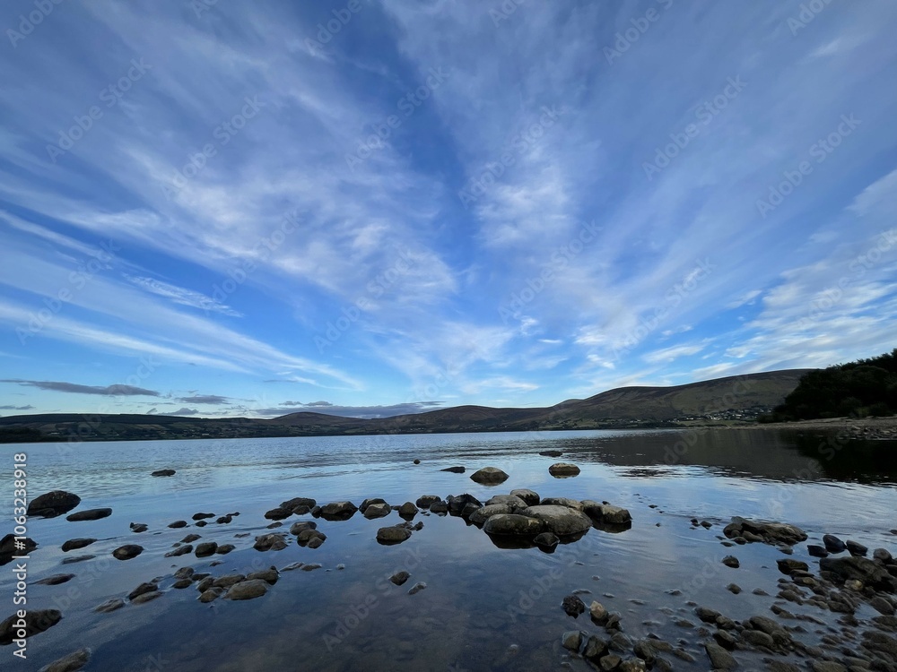 lake in the mountains