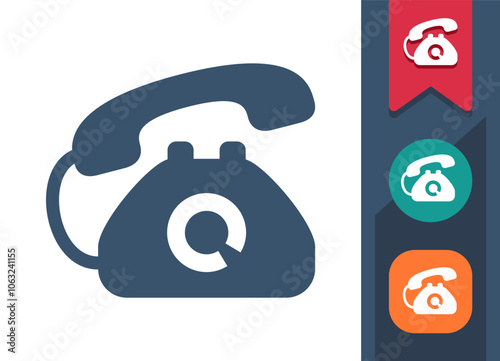 Telephone, Phone, Landline Icon