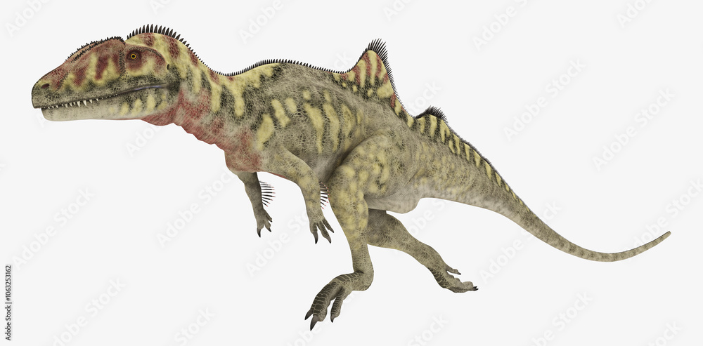 Dinosaurier Concavenator, Freisteller Dinosaurier Concavenator, Freisteller