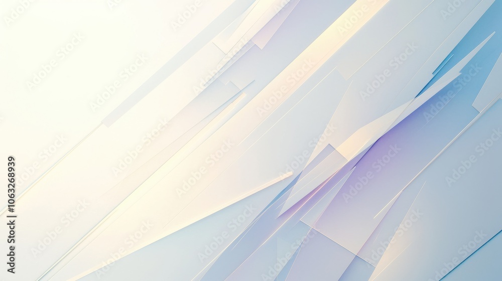 Abstract geometric shapes in soft pastel hues creating a serene, modern background. Abstract geometric shapes in soft pastel hues creating a serene, modern background.