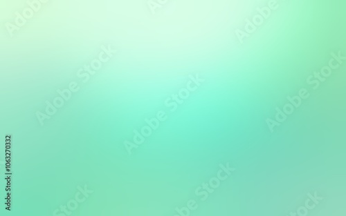 Bright mint color perfect clean blur backdrop. Stainless soft texture of ocean water color.