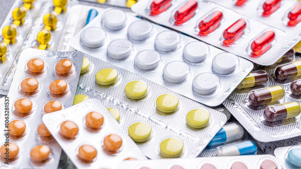 Variety of medicines and drugs.Medicine and healthcare concept.Variety of medicines and drugs.Medicine and healthcare concept.Pill for the prescription and treatment various diseases chemistry Variety of medicines and drugs.Medicine and healthcare concept.Variety of medicines and drugs.Medicine and healthcare concept.Pill for the prescription and treatment various diseases chemistry