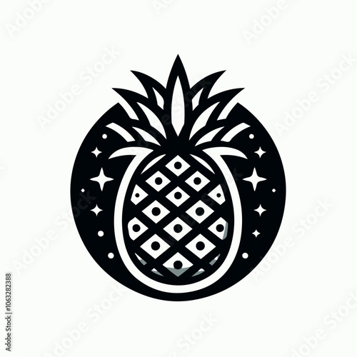 pinneaple logo illustration