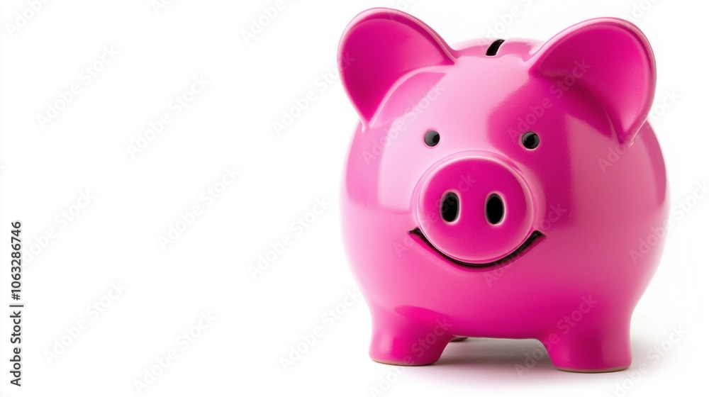 Piggy bank isolated on white background Piggy bank isolated on white background