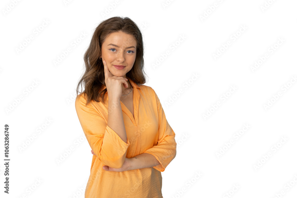 Happy confident young businesswoman portrait Happy confident young businesswoman portrait
