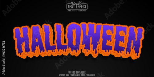 Horror editable text effect, customizable scary and spooky 3d font style