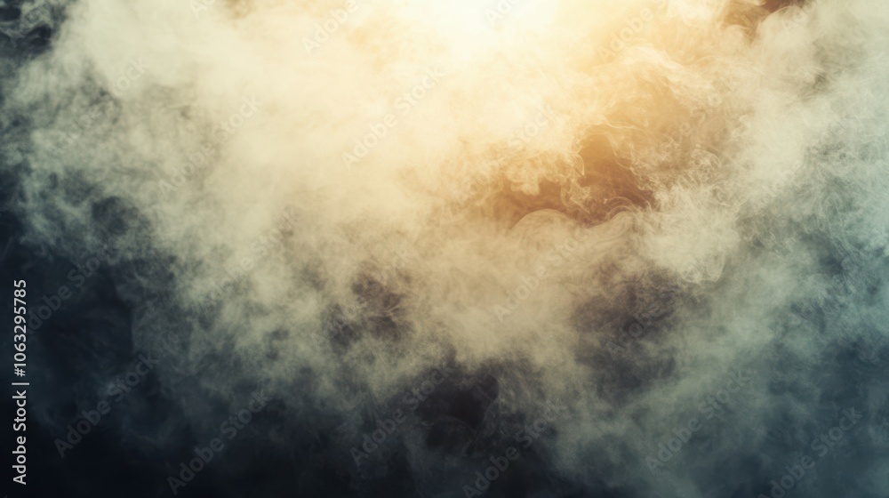 Smoke, fog and pattern of vapor or mist with texture for abstract background, art or design. Clouds, steam and dark smog moving in air for fume waves or gas from pollution with mockup background. Smoke, fog and pattern of vapor or mist with texture for abstract background, art or design. Clouds, steam and dark smog moving in air for fume waves or gas from pollution with mockup background.
