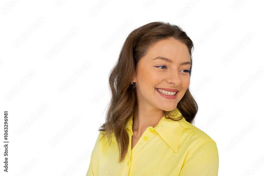 Dynamic young woman with a business mindset Dynamic young woman with a business mindset