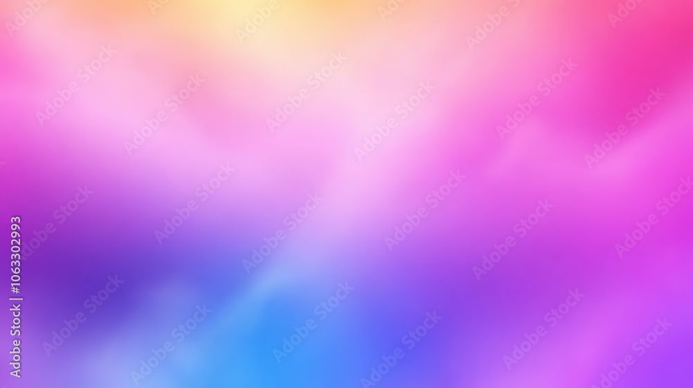 Transparent png background with gradient vibrant colors