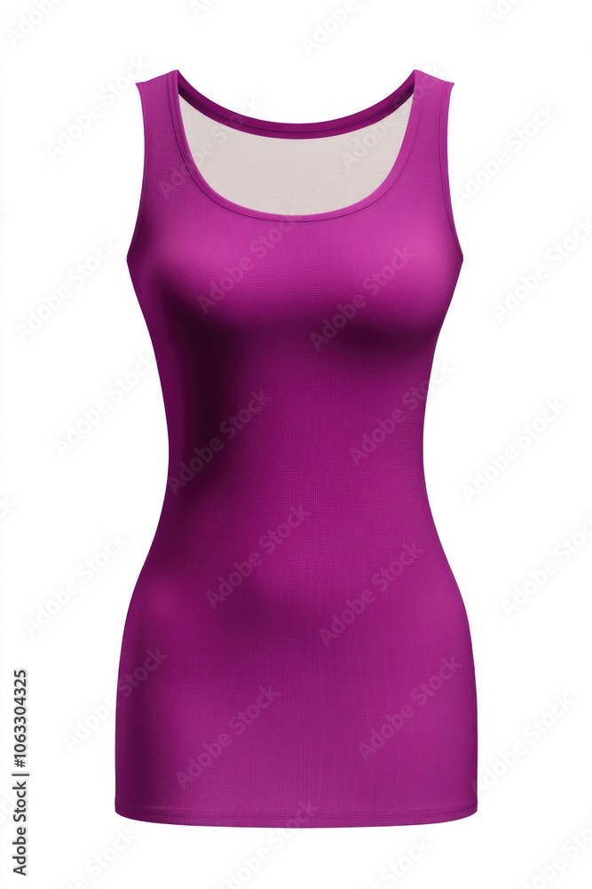 Pink athletic tank top, sleeveless women's sportswear, breathable fabric Pink athletic tank top, sleeveless women's sportswear, breathable fabric