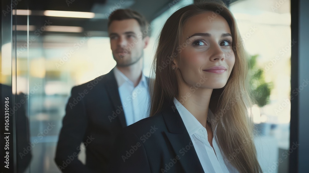 Young business people in office Young business people in office